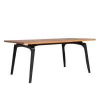 钢木家具厂家 铁艺桌子 实木桌 餐桌 办公桌 实木餐桌