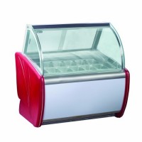 冷柜//圆弧玻璃卧式雪柜/雪糕柜/冰淇淋柜/便利店制冷设备